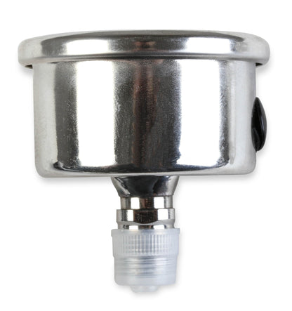 GAUGE; N2O BLUE,1-1/2, SS, LIQUID FILLED - NOS Nitrous Gauge