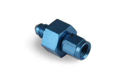 GAUGE; N2O, BLUE, 1-1/2 W/AN4 ADAPTER - NOS Nitrous Gauge w/ Adapter