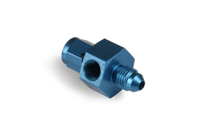 GAUGE; N2O, BLUE, 1-1/2 W/AN4 ADAPTER - NOS Nitrous Gauge w/ Adapter