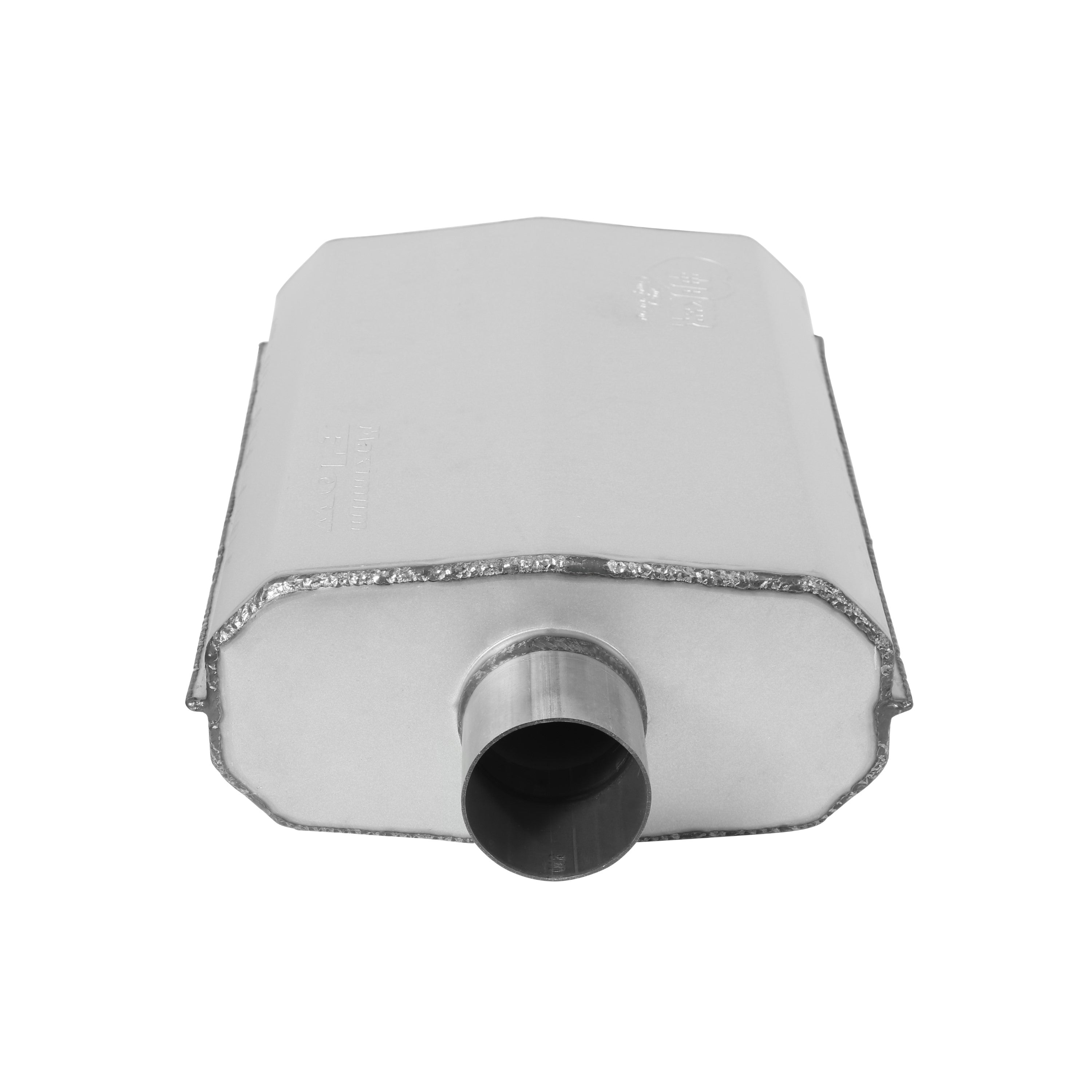 Hooker Maximum Flow Muffler - Photo - out of package Top