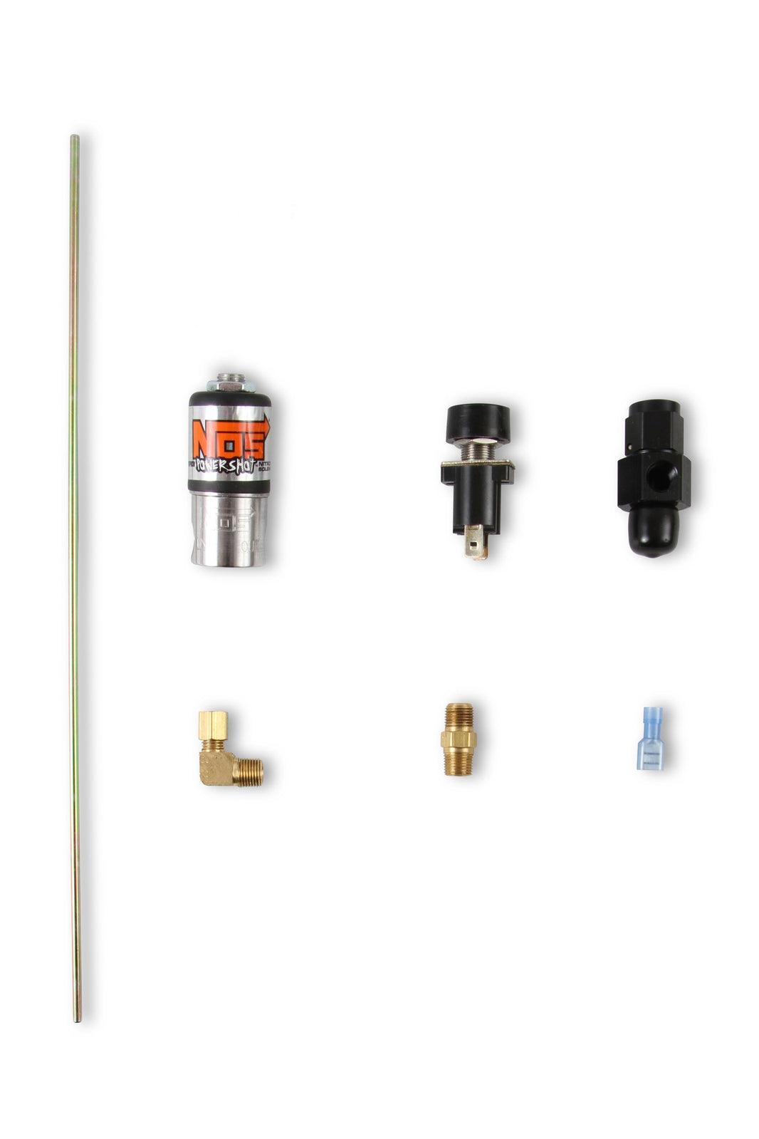 Kit de purge 6AN - Noir - NOS - Soupape de purge pour bouteille de protoxyde d'azote 6AN - Noir