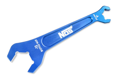 N2O BOTTLE NUT WRENCH -12AN & -6AN - NOS Nitrous Bottle Nut Wrench-Blue