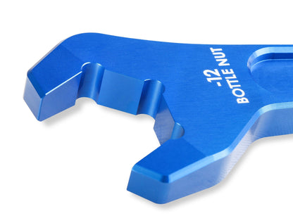 N2O BOTTLE NUT WRENCH -12AN & -6AN - NOS Nitrous Bottle Nut Wrench-Blue