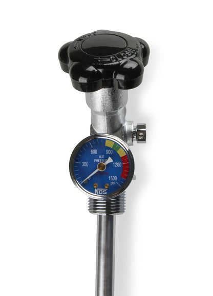 Ensemble de valve pour bouteille de 4,5 kg avec manomètre bleu - Neuf. Ensemble de valve à très haut débit pour bouteille de 4,5 kg avec tube de siphon et manomètre bleu.