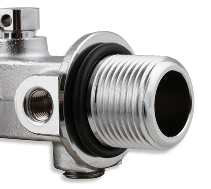 SUPER HI-FLO FLASKEVENTIL MED SORT MÅLERE - NOS Super Hi-Flo flaskeventil med sort måler