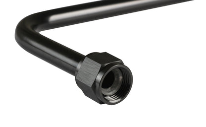 Tube de purge de bouteille, noir, 90° - Tube de purge de bouteille de protoxyde d'azote NOS à 90° - Noir