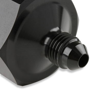 Adaptateur pour écrou de bouteille 4AN-660 - Aluminium T7075 noir - Neuf (NOS)