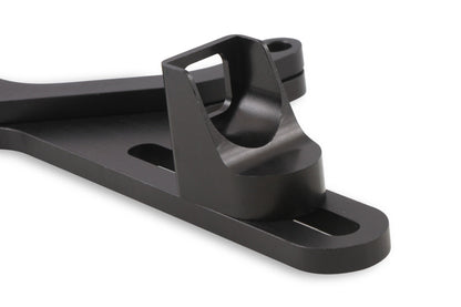 4150 BILLET SOLENOID W/THROTTLE BRACKET - NOS Billet Solenoid Bracket Kit - 4150 & 4150HP