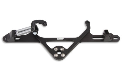 4150 BILLET SOLENOID W/THROTTLE BRACKET - NOS Billet Solenoid Bracket Kit - 4150 & 4150HP