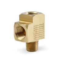 FUEL GAUGE ADAPTOR - NOS Brass Adapter T Fitting