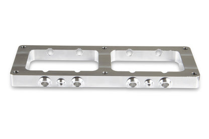 BLOWER INJECTOR PLATE, 8 INJECTORS - Supercharger Injector Spacer W/EFI Rails