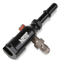 3/8 OE FUEL LINE TO 3 1/8 NPT ADAPTER - NOS Late Model Billet Fuel Line Adapter - Fits 3/8" Fuel Rail