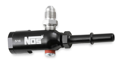 Adaptateur de conduite de carburant OE 5/16 vers NPT 3 1/8 - Adaptateur de conduite de carburant en aluminium usiné pour modèles récents - Compatible avec rampe d'injection 5/16".