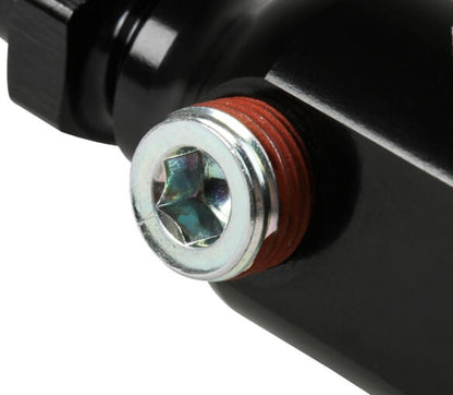 Adaptateur de conduite de carburant OE 5/16 vers NPT 3 1/8 - Adaptateur de conduite de carburant en aluminium usiné pour modèles récents - Compatible avec rampe d'injection 5/16".