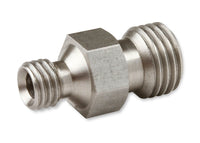 FLARE JET ADAPTER - 1/4-28 - STAINLESS - NOS Fogger Nozzle Jet Fitting