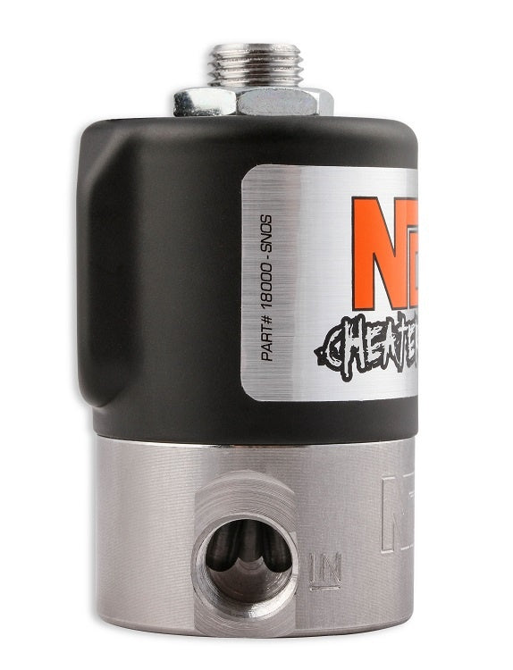 CHEATER SOLENOID N2O, SORT - NOS Nitrøs Solenoid - Sort