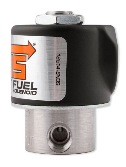 ÉLECTROVANNE DE CARBURANT TRICHEUSE (GROSSE BOBINE), NOIRE - Électrovanne de carburant NOS - Noire