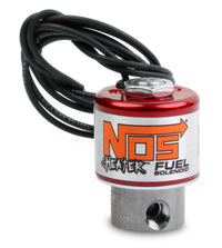 CHEATER SOLENOID FUEL (BIG COIL) - NOS Fuel Solenoid - Red