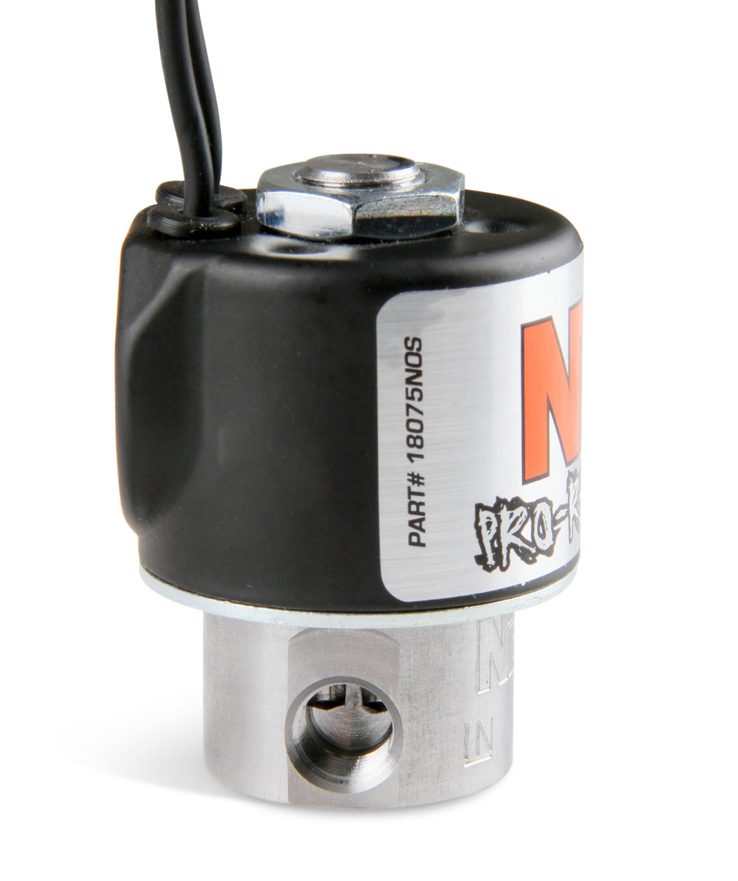 PRO-RACE FUEL SOLENOID (BLACK) - NOS Fuel Solenoid - Black