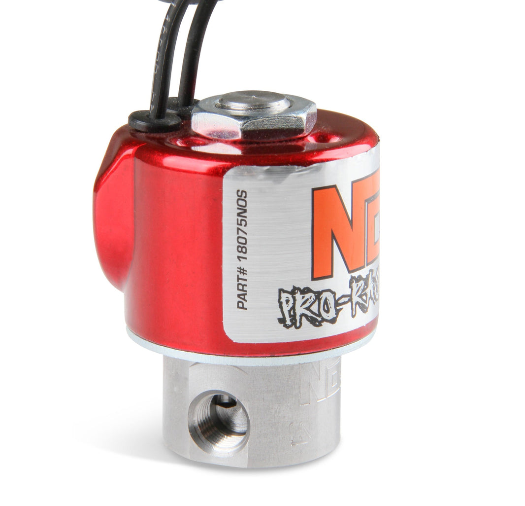 PRO-RACE FUEL SOLENOID (RED) - NOS Fuel Solenoid - Red