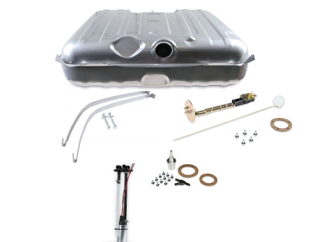 1958 CHEVY COUPE SEDAN COATED STEEL E - Sniper EFI Fuel Tank System 255 LPH