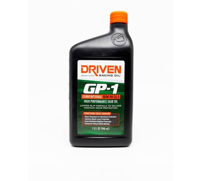 Driven GP-1 Gear Oil - 80w90 - 1 Quart