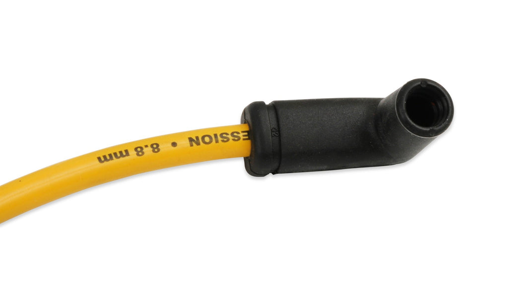 Pro Race,High Temp Boots,Straight,8/Card - Pro Race Spark Plug Boot & Terminal Kit, Straight, Red, Set of 8