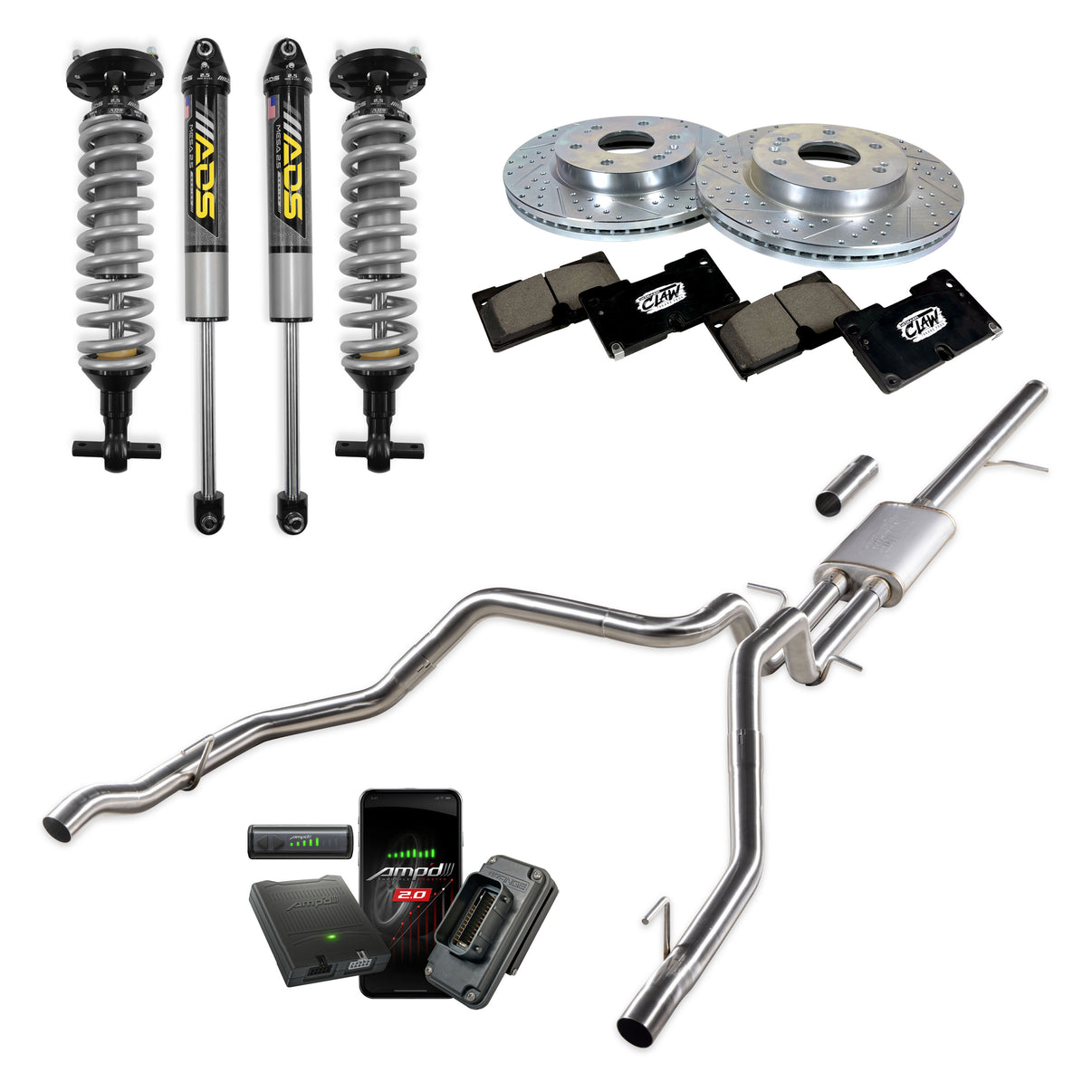 Holley 2022.5-2025 GM SILVERADO/SIERRA 1500 PERFORMANCE PACKAGE - Photo - Primary Kit
