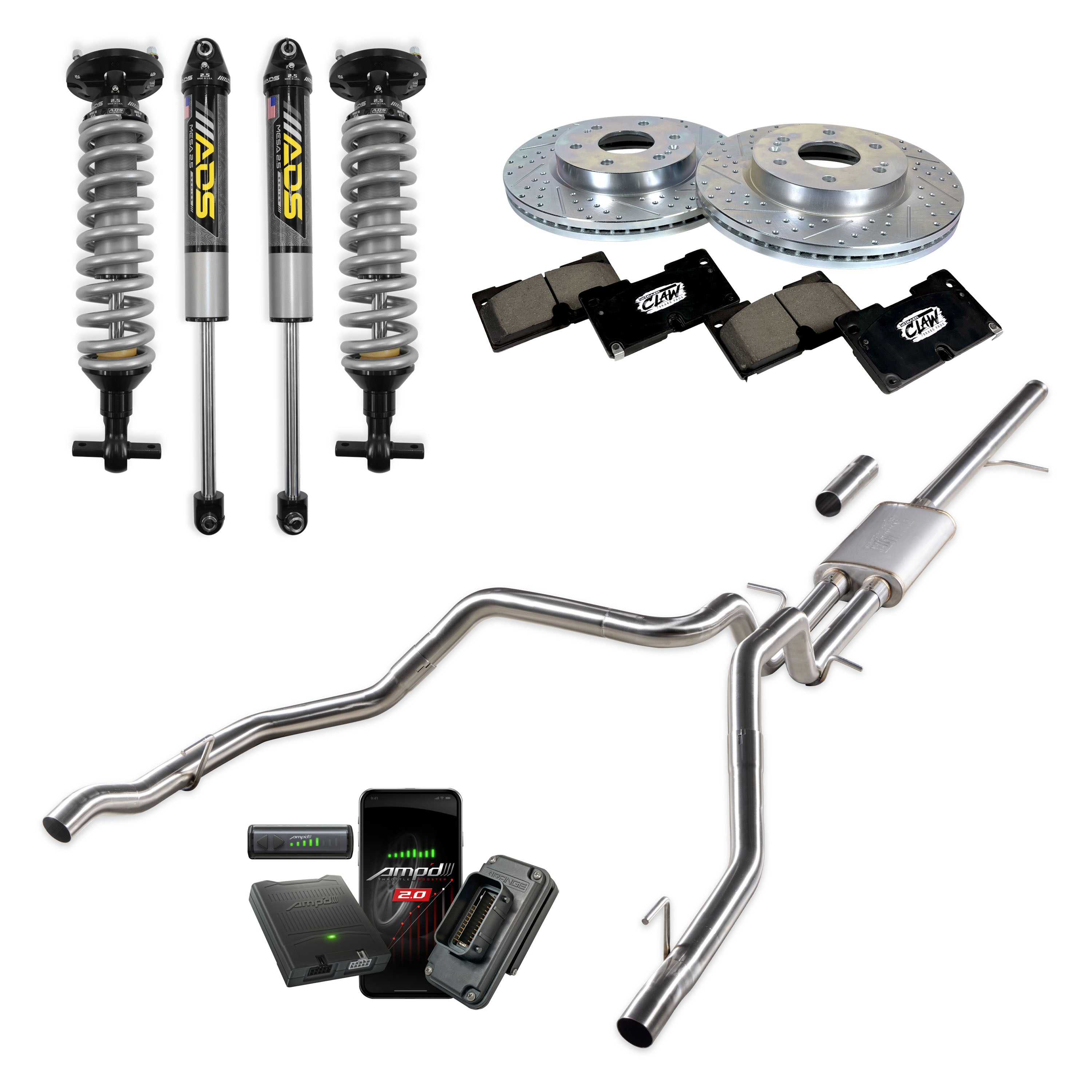 Holley 2022.5-2025 GM SILVERADO/SIERRA 1500 PERFORMANCE PACKAGE - Photo - Primary Kit