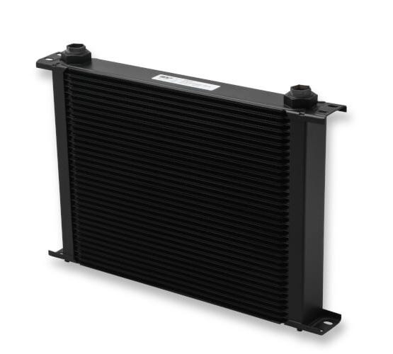 Earls Ultrapro Oil Cooler - 34 Row - Extra Wide - Black