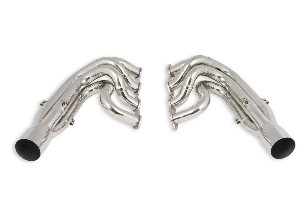 Hooker Racingheart 3-Step Dragster Headers - Polished 304 Stainless - Photo - Primary Front
