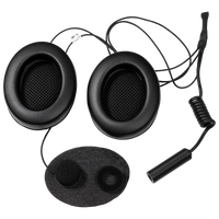 OPN FAC HT INTRCM WMUFFS WRC E - Stilo WRC Intercom Kit for full face helmets with earmuffs