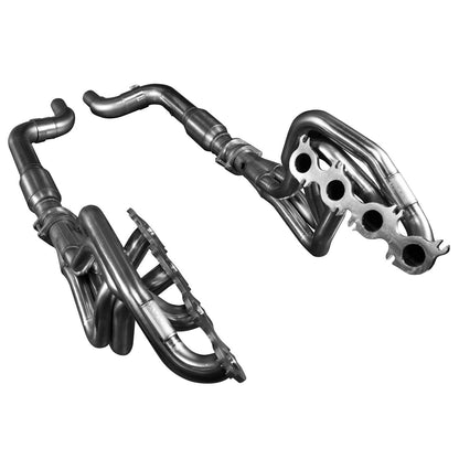 Collecteur d'échappement 1-3/4" / Raccord catalysé vert d'origine - Kit collecteur d'échappement en acier inoxydable 1-3/4" et raccord catalysé vert. Mustang GT 5.0L (2015-2019, conduite à droite)