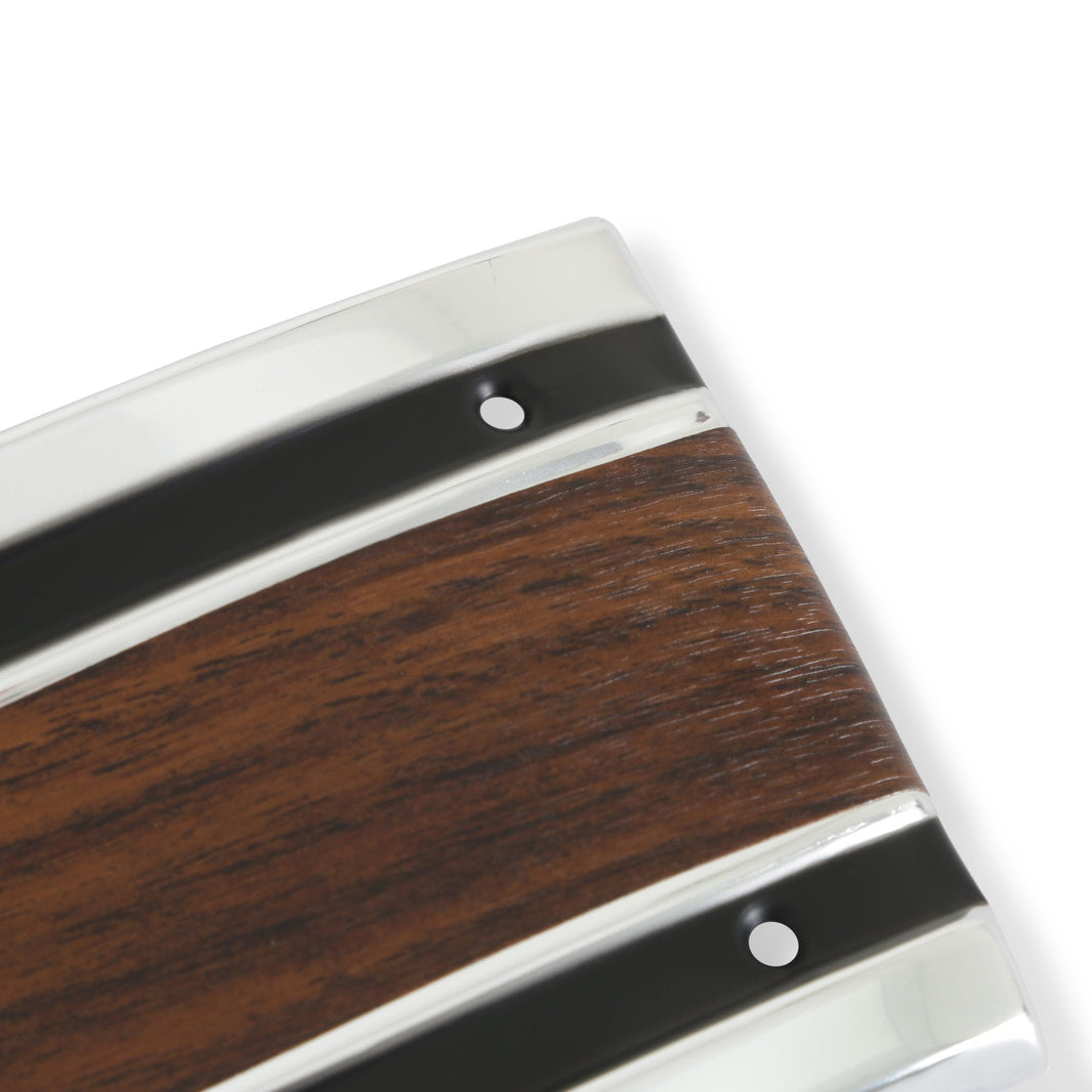 Moulure d'aile avant inférieure Brothers Trucks, aspect bois, droite