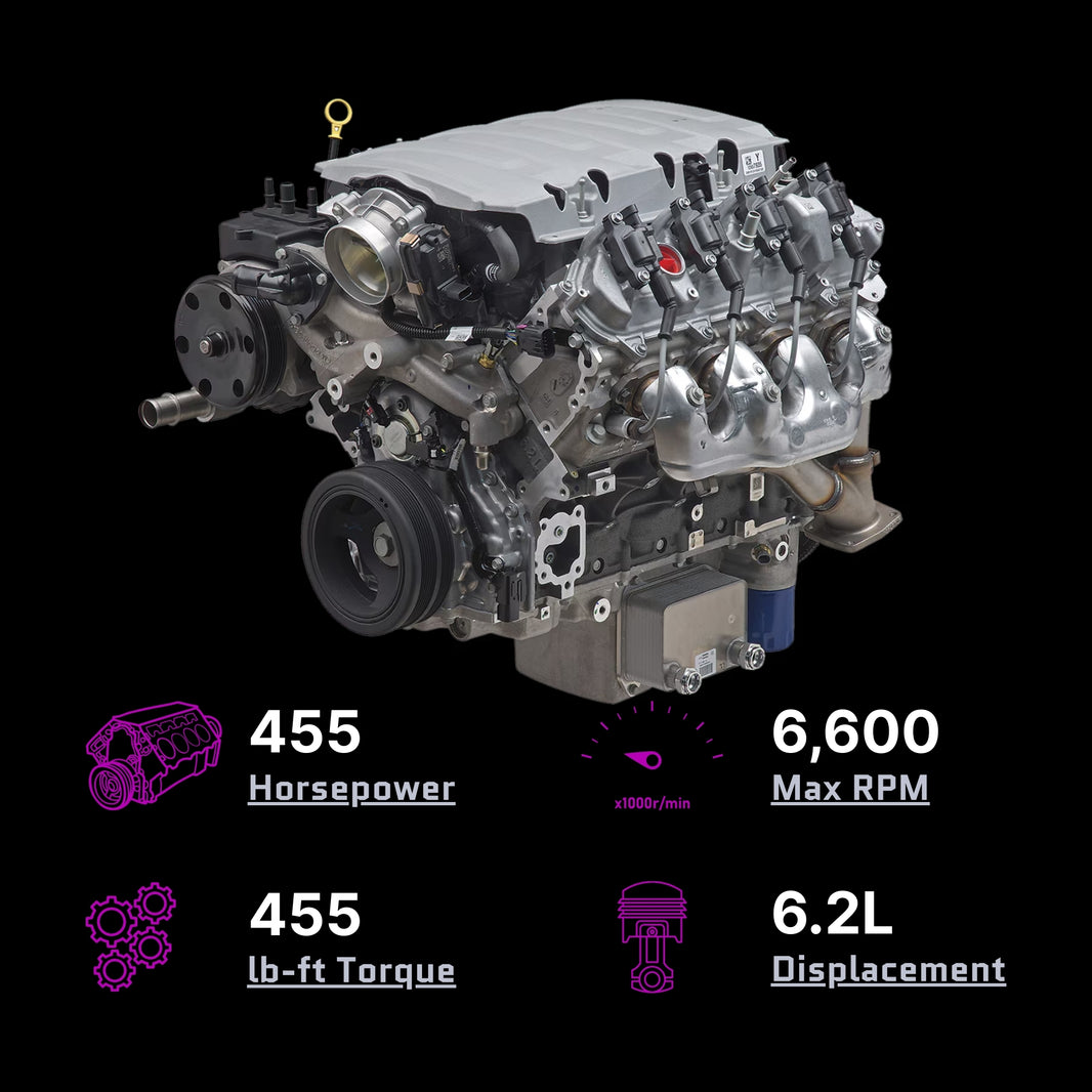 Chevrolet Performance LT1 6.2L 455 HP / 455 LB-FT - Crate Engine
