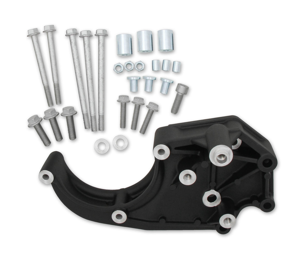 LS High-Mount A/C Accessory Drive Bracket - Fits Sanden SD508 or SD7 Comp. - Photo - out of package Front