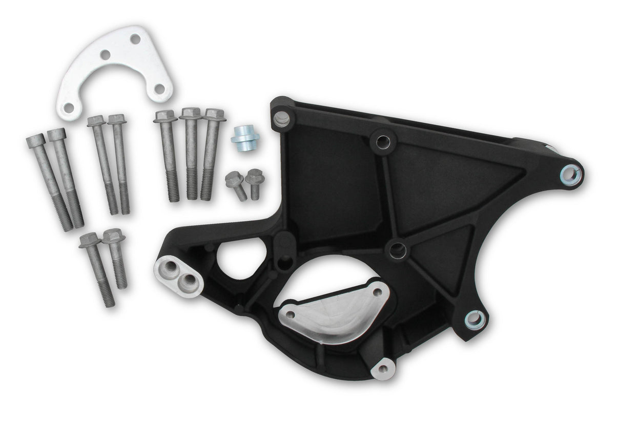 LS/LT High-Mount Accessory Drive Bracket - Driver's Side P/S & Alt Bracket - Photo - out of package Front