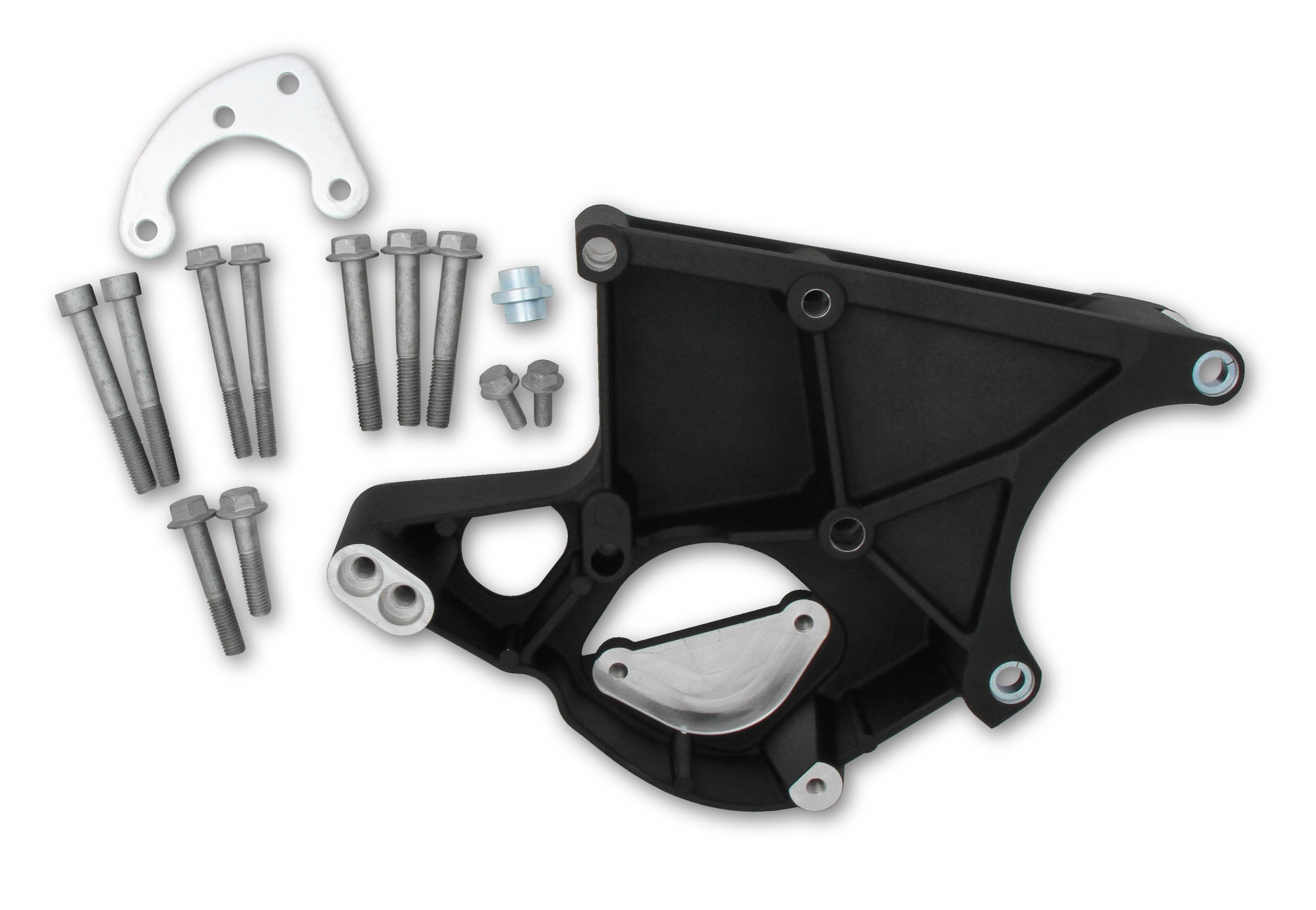 LS/LT High-Mount Accessory Drive Bracket - Driver's Side P/S & Alt Bracket - Photo - out of package Front