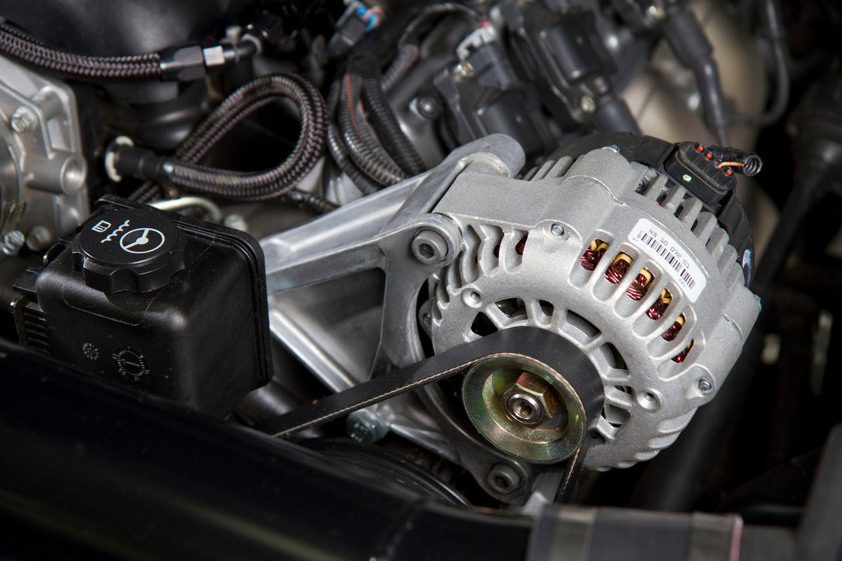 LS/LT High-Mount Accessory Drive Bracket - Driver's Side P/S & Alt Bracket - Photo - out of package Left