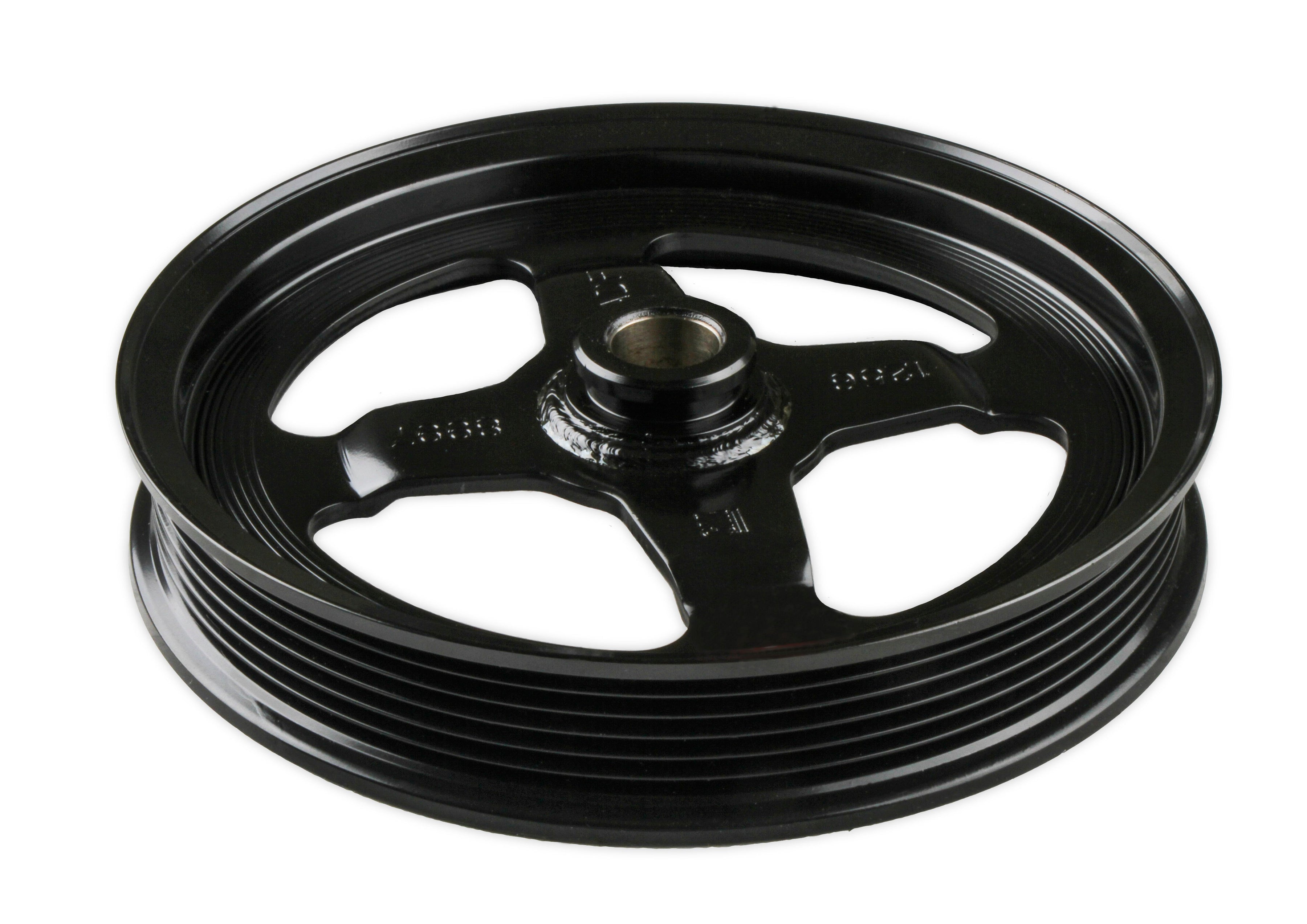 LS/LT High-Mount Complete Accessory Drive Kit- Black Finish - Photo - out of package Left