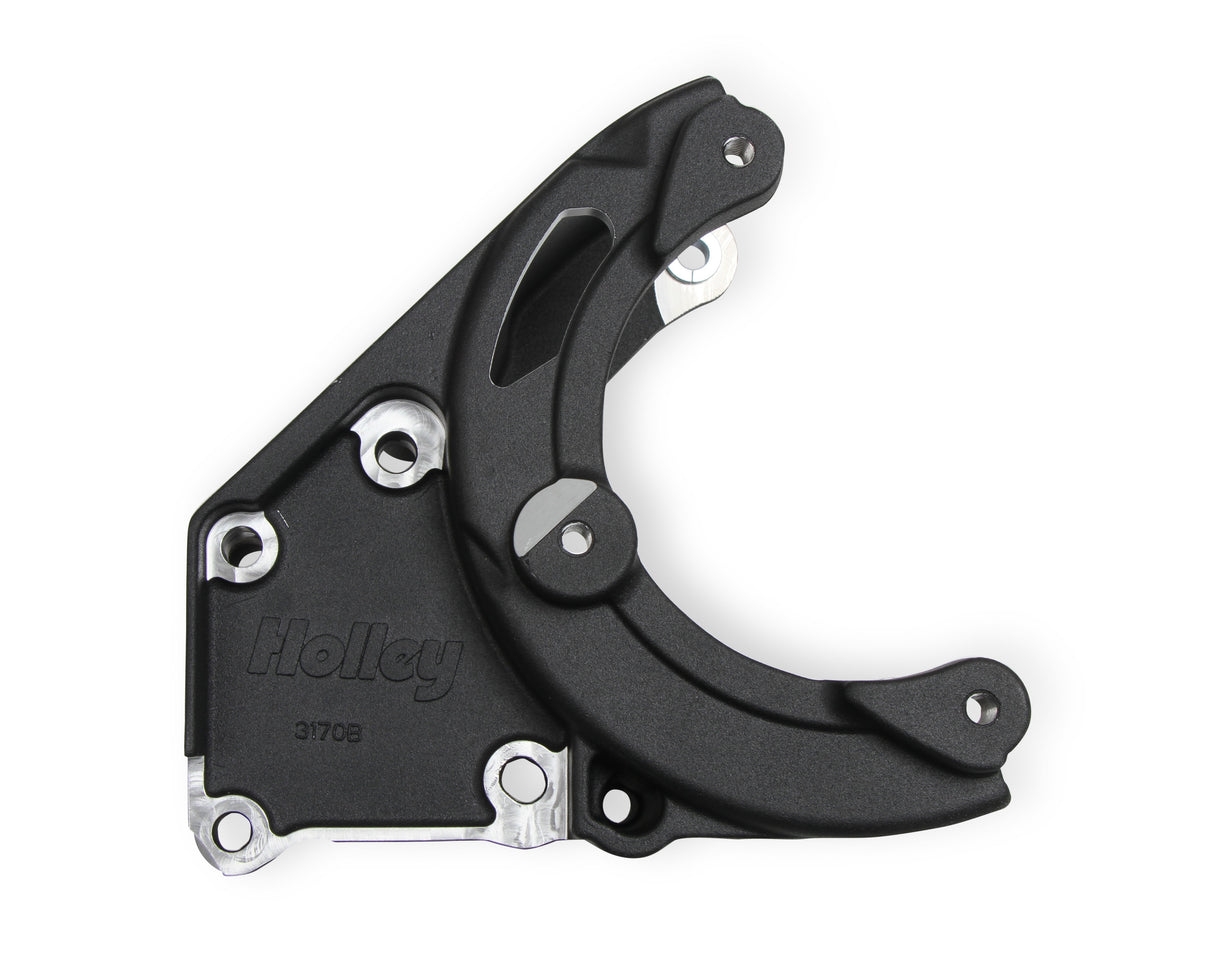 LS High-Mount A/C Accessory Drive Kit - Photo - out of package Left