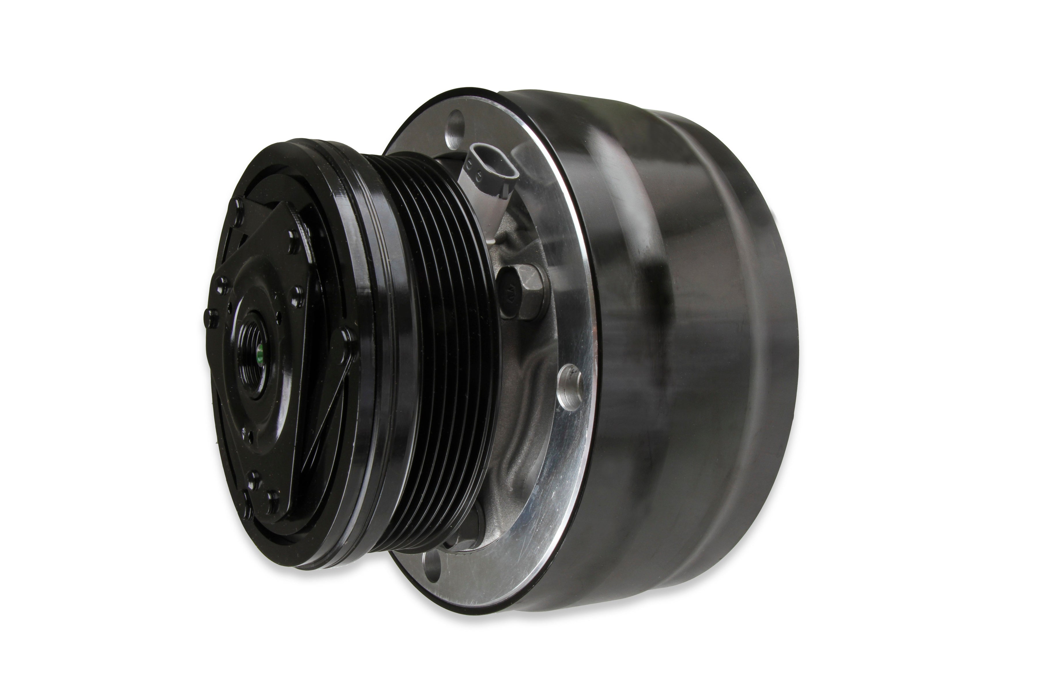 LS High-Mount A/C Accessory Drive Kit - Photo - out of package Top