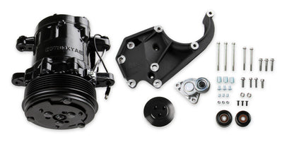 LS High-Mount A/C Accessory Drive Kit - Photo - out of package Front