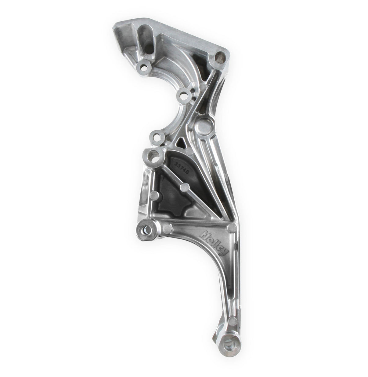 Low-Mount LS Accessory Drive Bracket - Driver's Side P/S & Alt Bracket Polished - Photo - out of package Right