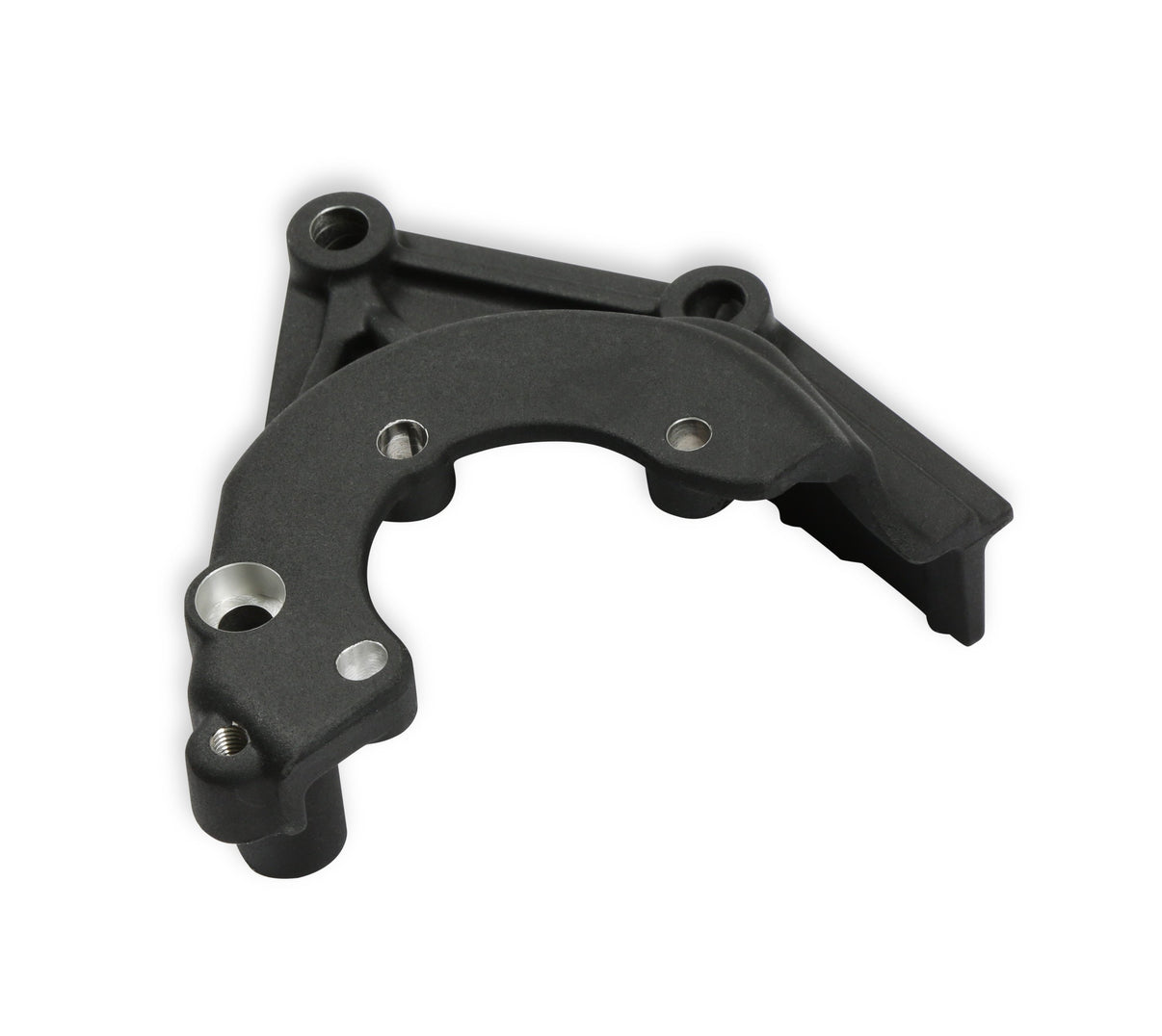 Holley Mid LSA/LS Accessory Drive Bracket Kit - Power Steering - Black - Photo - out of package Right