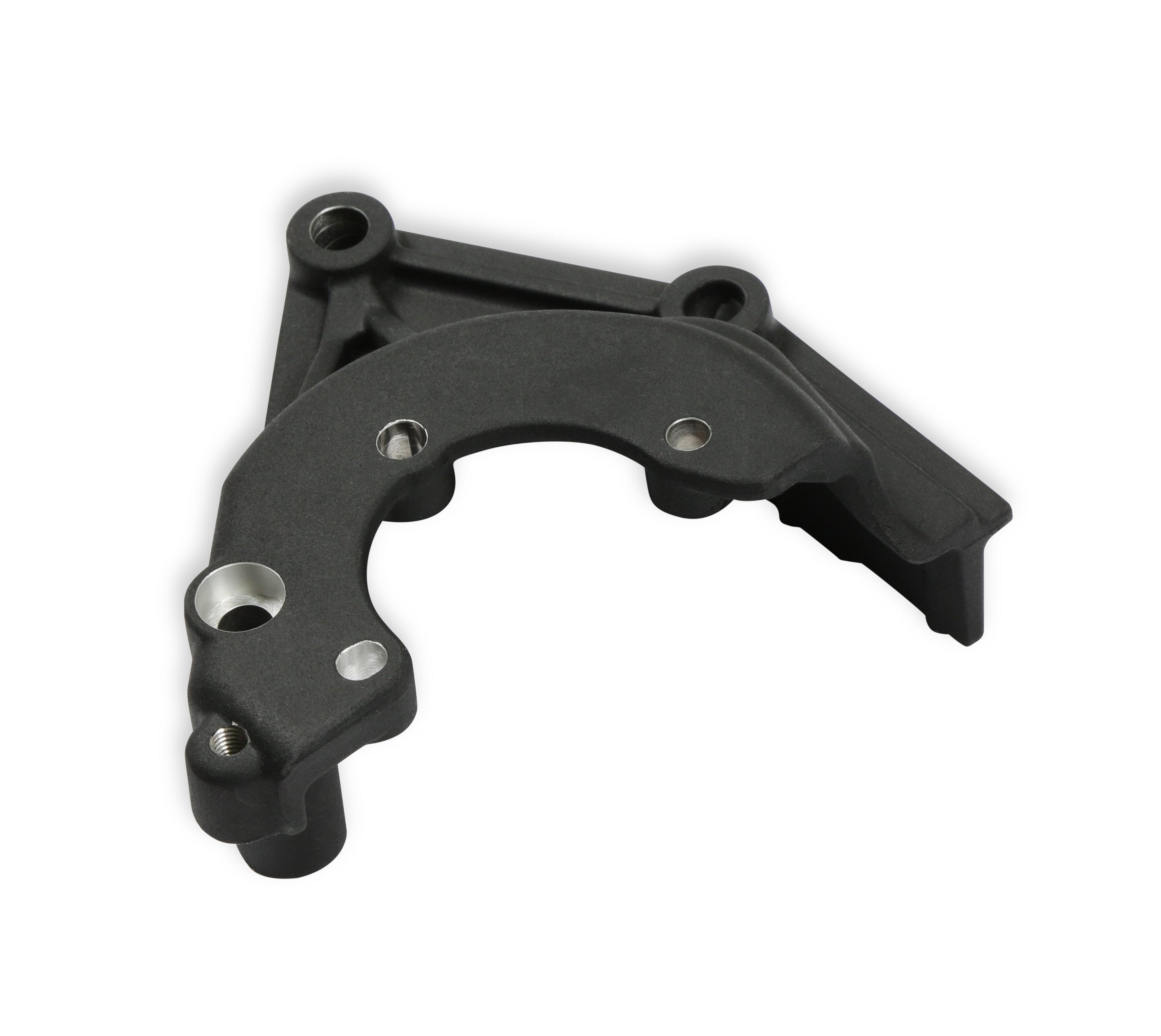 Holley Mid LSA/LS Accessory Drive Bracket Kit - Power Steering - Black - Photo - out of package Right