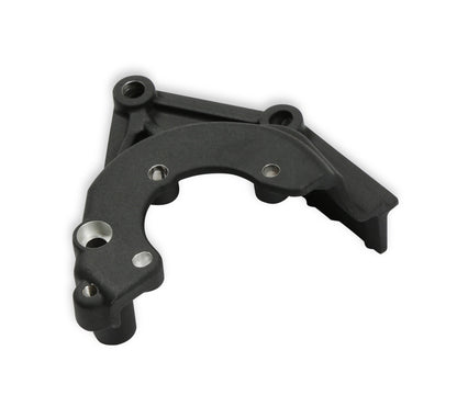 Holley Mid LSA/LS Accessory Drive Bracket Kit - Power Steering - Black - Photo - out of package Right