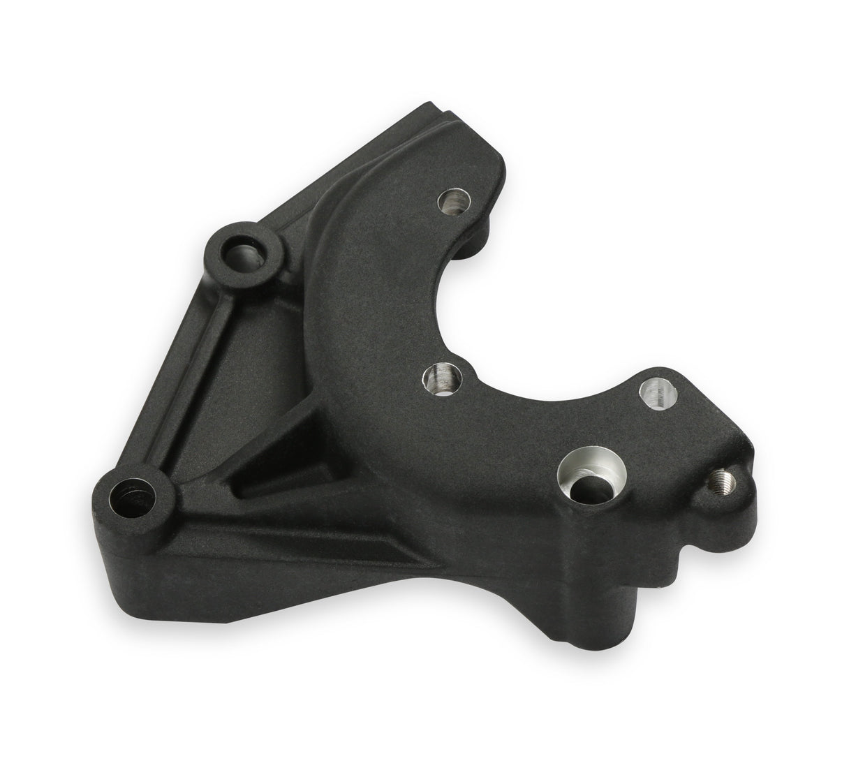 Holley Mid LSA/LS Accessory Drive Bracket Kit - Power Steering - Black - Photo - out of package Left