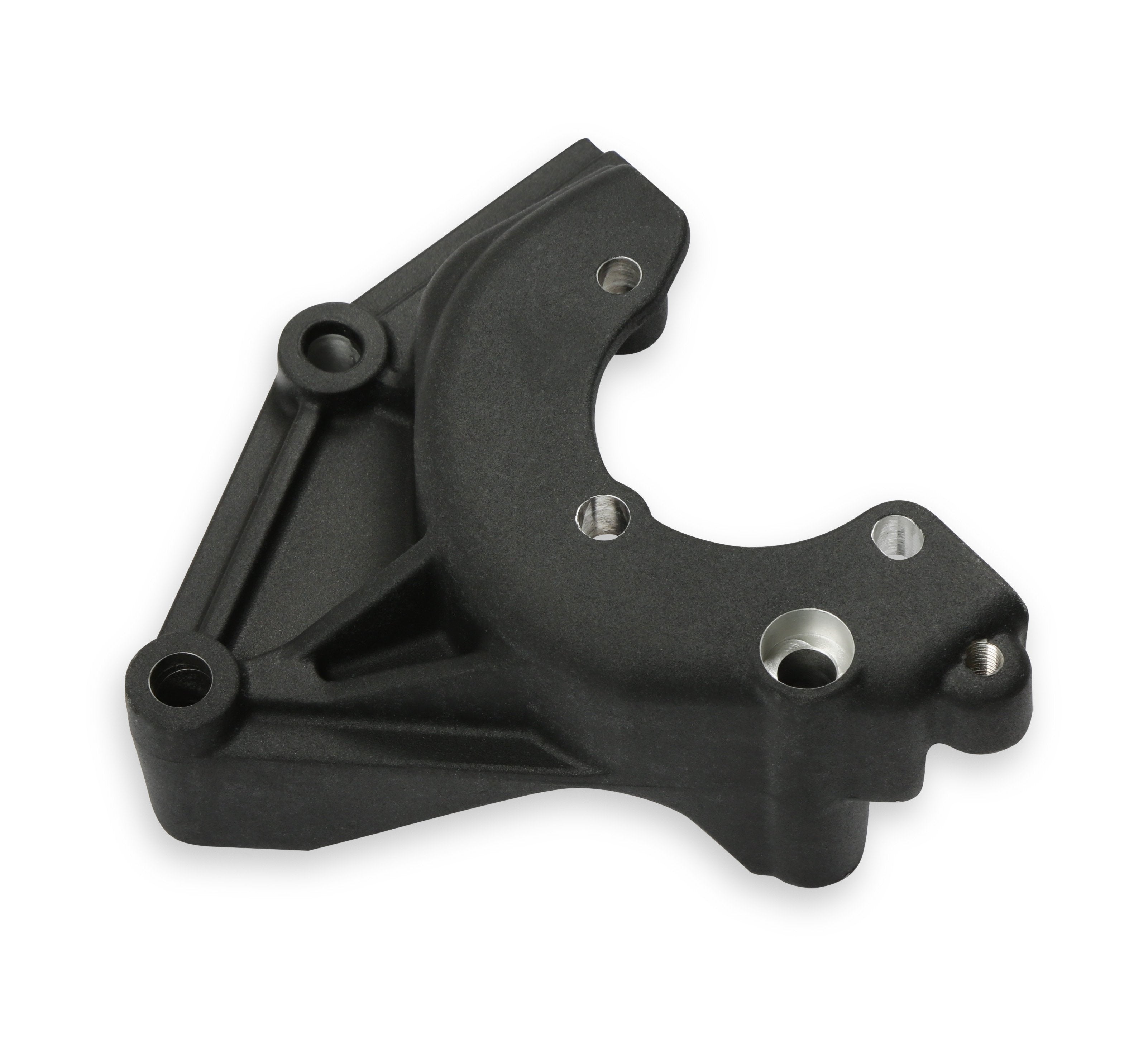 Holley Mid LSA/LS Accessory Drive Bracket Kit - Power Steering - Black - Photo - out of package Left