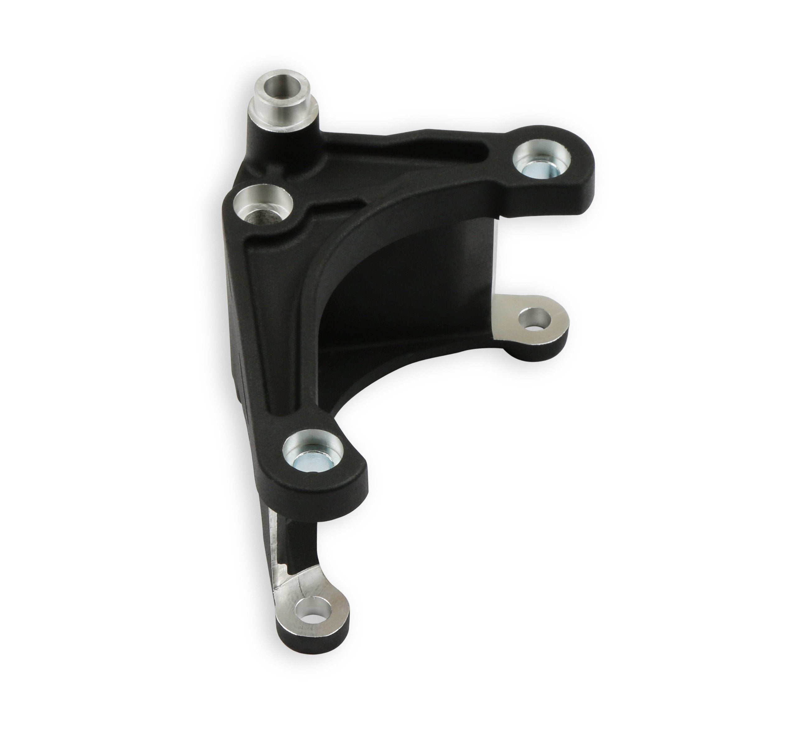 Holley Mid LSA Accessory Drive Bracket Kit - Alternator - Black - Photo - out of package Right